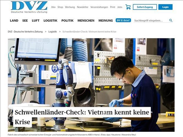 Un journal allemand souligne le dynamisme du marché vietnamien